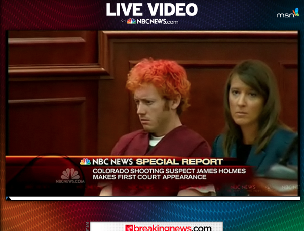 James Holmes in Court first appearance 2