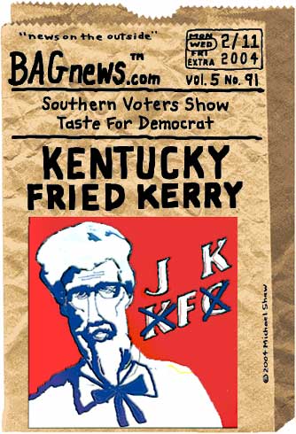 JFK Meets KFC: Kerry Whets NASCAR Appetite